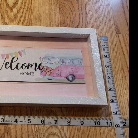 "Welcome Home" Wall Hanging Decor Sign Van - Picture 9 of 13